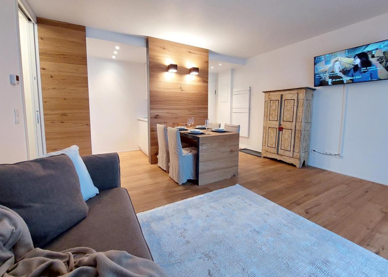 Alpenflair - Charming Ski-To-Door Apartment 巴德小基希海姆 外观 照片